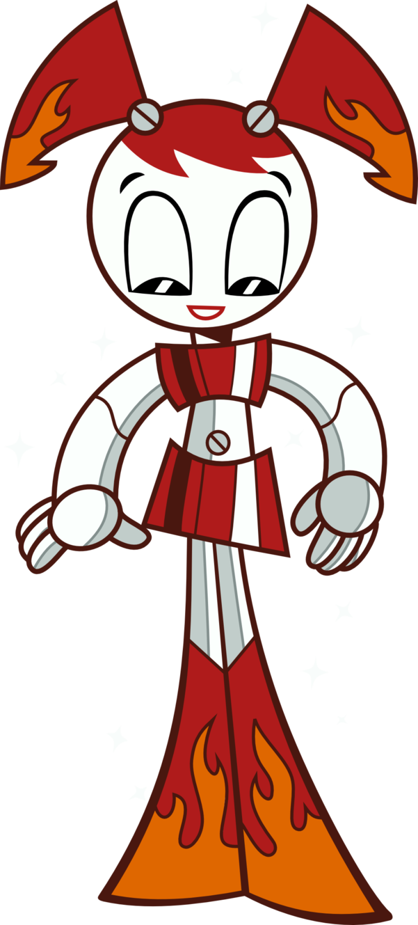 My Life As A Teenage Robot Red (601x1329)