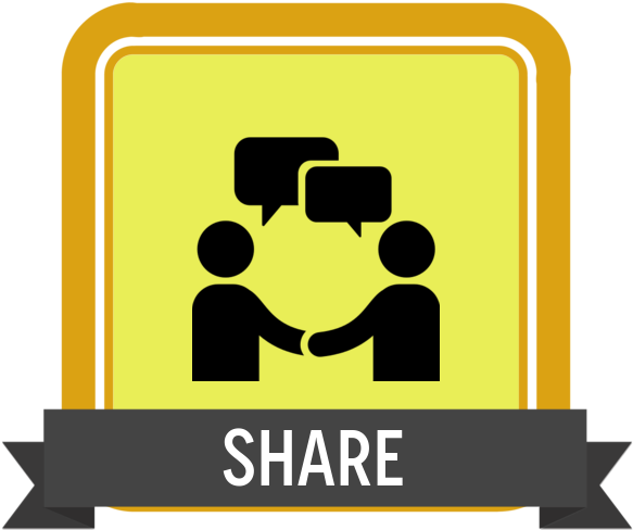 Badge Icon "meeting " Provided By Sergi Delgado, From - Pair Share Icon (600x600)