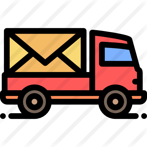 Mail Truck - 메일 아이콘 (512x512)