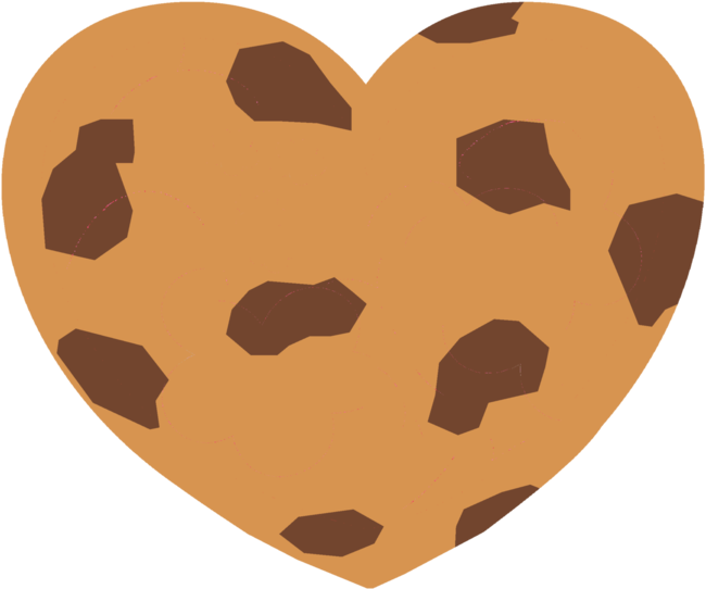 Cookie Heart By Enzomersimpsons - Heart (744x1073)