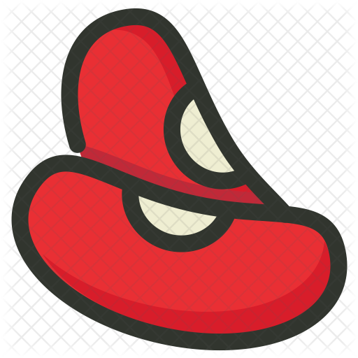 Beans Icon - Red Bean Icon Png (512x512)