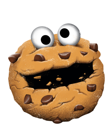 Monster Cookie - Chocolate Chip Cookie (571x495)