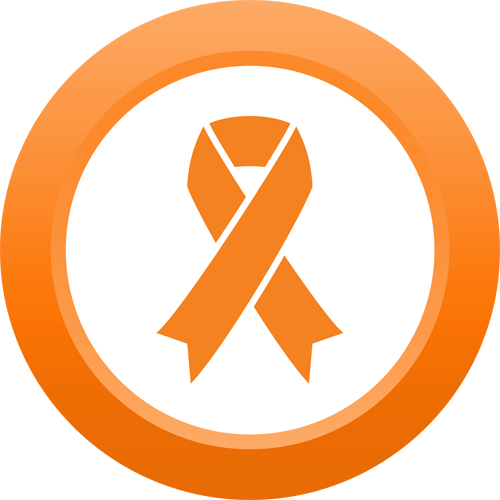 Kidney - Gold Ribbon Cancer (500x500)
