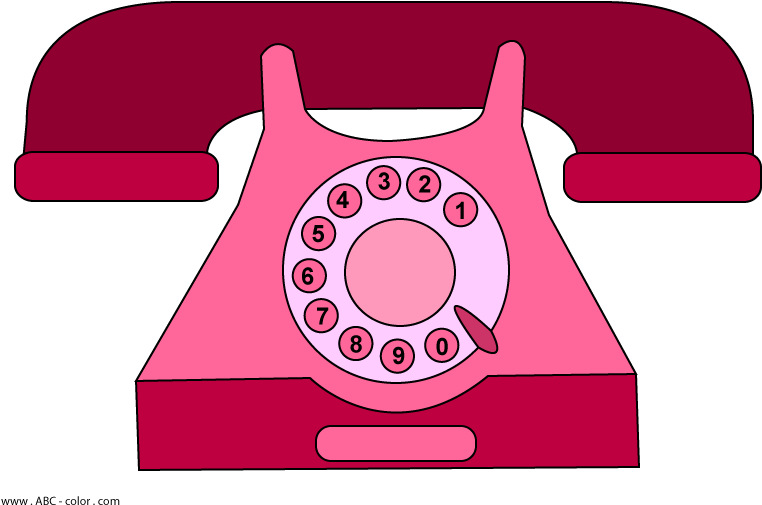 Phone Raster Clipart Home Phone Clipart - Телефон Клипарт (822x567)