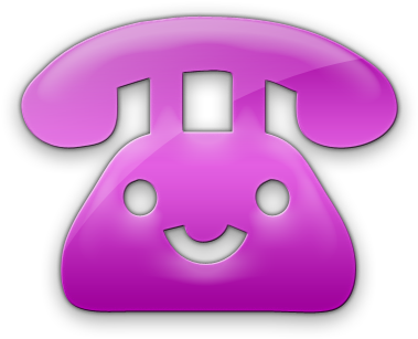 Cartoon Phone Icon Clipart - Icon (420x420)