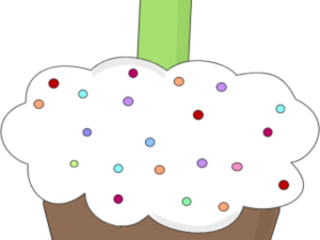 Birthday Cupcake Clipart - Clip Art (640x480)