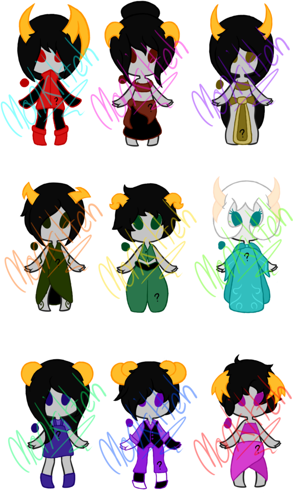 Chibi Troll Adopts Half Price By Monkitteh-adopts - Clip Art (758x1053)