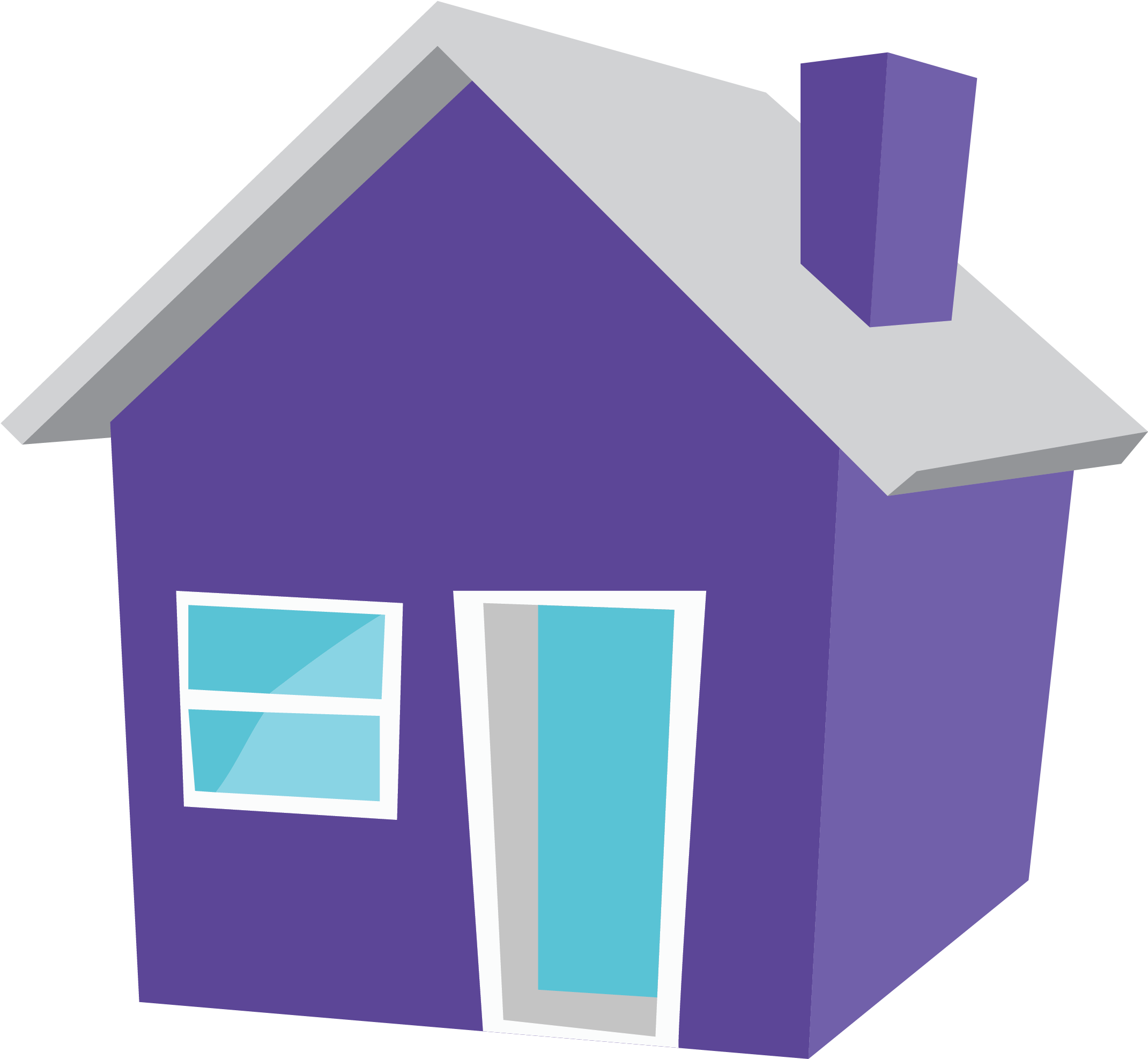 Purple House - The Purple House (2188x2043)