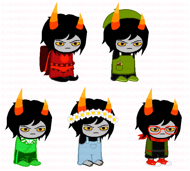 Canries Troll Custom - Cartoon (668x600)