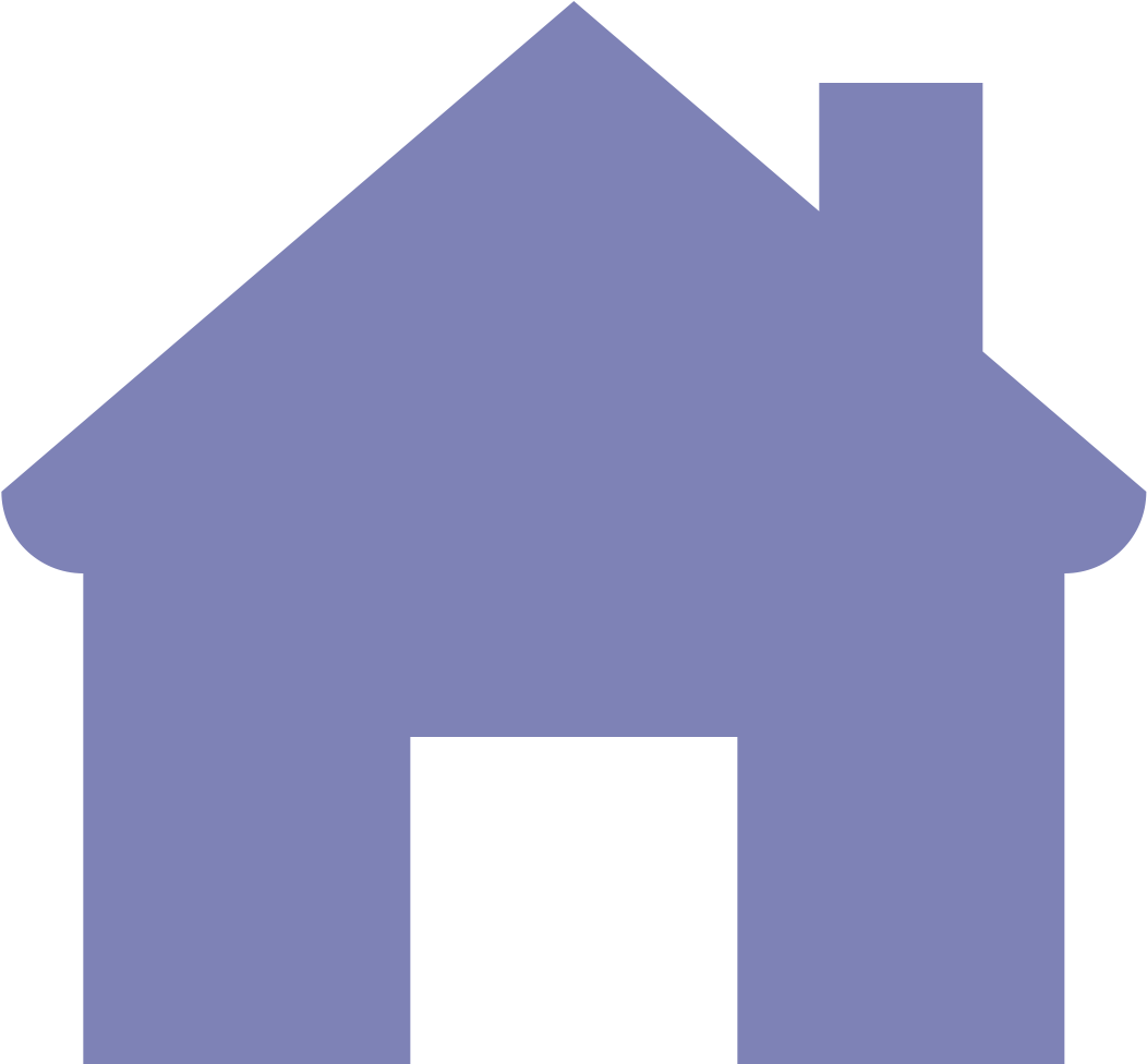 House Icon Purple - Construction (1200x1200)