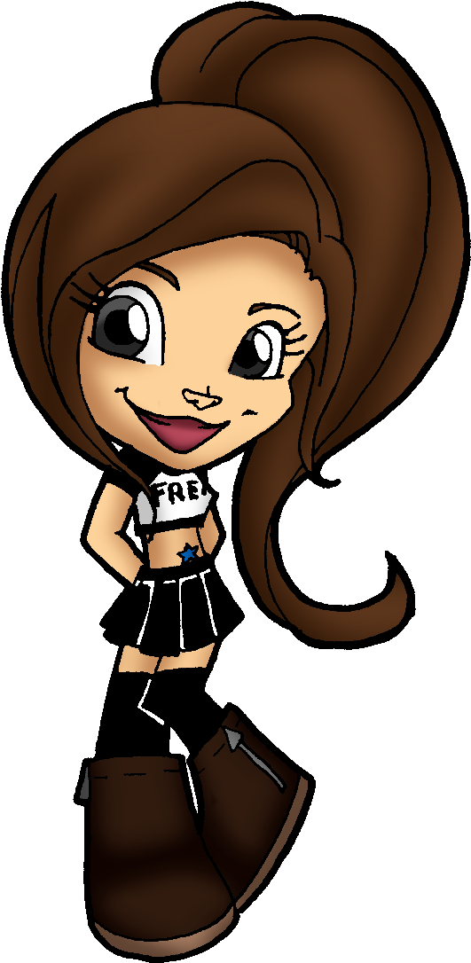 Me As Troll By Kizzy1996 - Trollz Coral (567x1107)