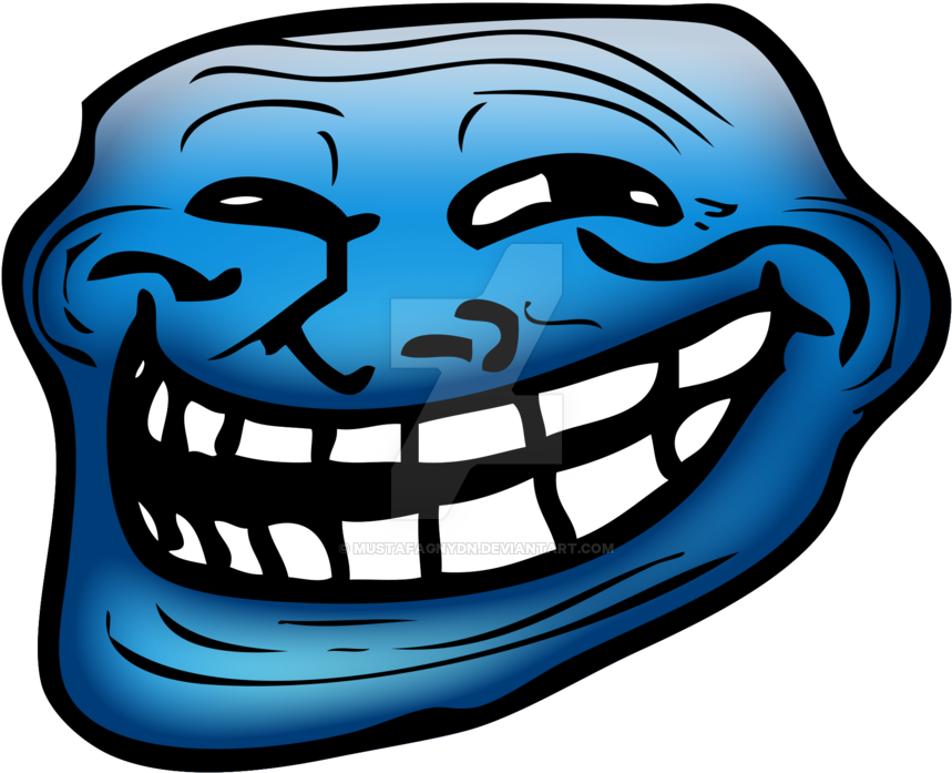 Troll Blue By Mustafagnydn - Green Screen Windows 10 (900x715)