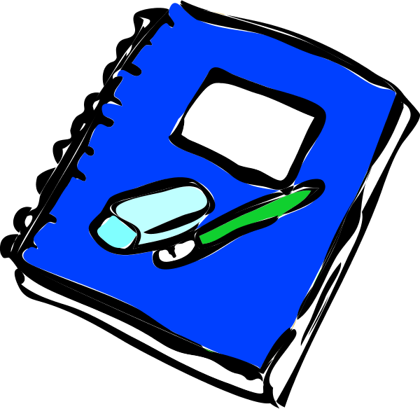 Notebook - Notebook Clip Art (600x584)