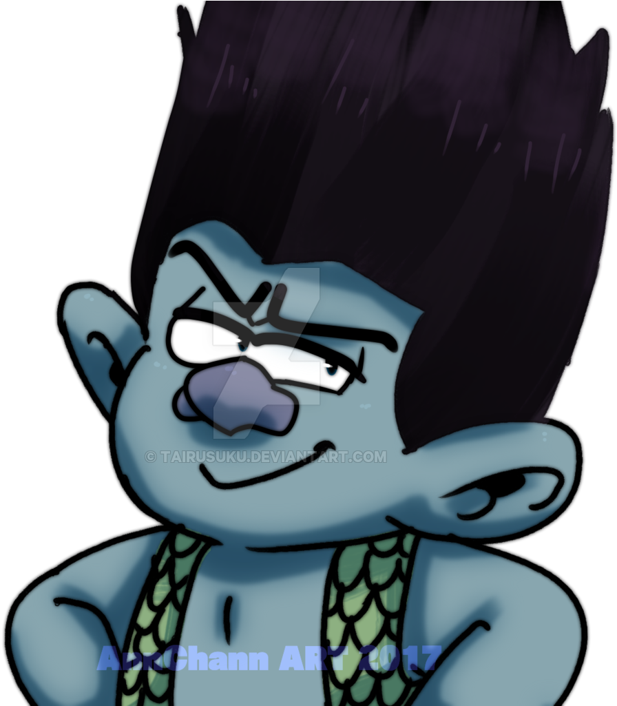 Branch By Tairusuku Trolls - Cartoon (1024x1024)