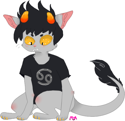 Homestuck Trolls With Paw Feet (528x513)
