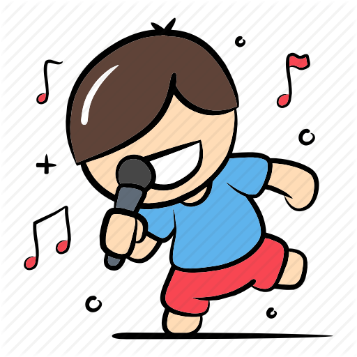 Karaoke Clipart - Transparent Karaoke Cartoon Png (512x512)