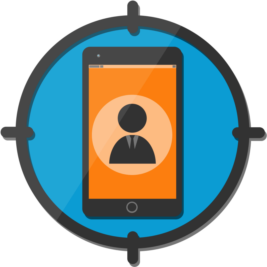 Database Clipart Phone Directory - Data Subject Icon (1080x1080)