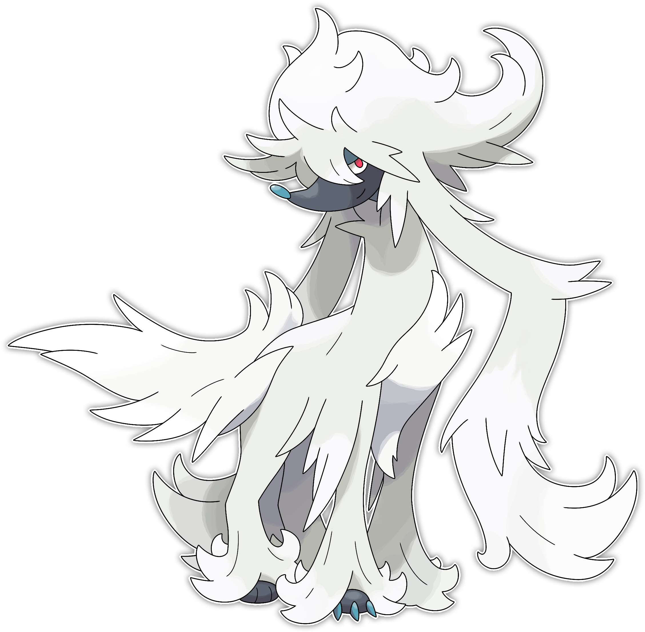 Smiley Fakemon 1,019 195 Mega Furfrou V2 By Smiley - Digital Art (2300x2235)