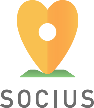 Socius Is A Service Application That Helps Social Workers - Heart (366x418)