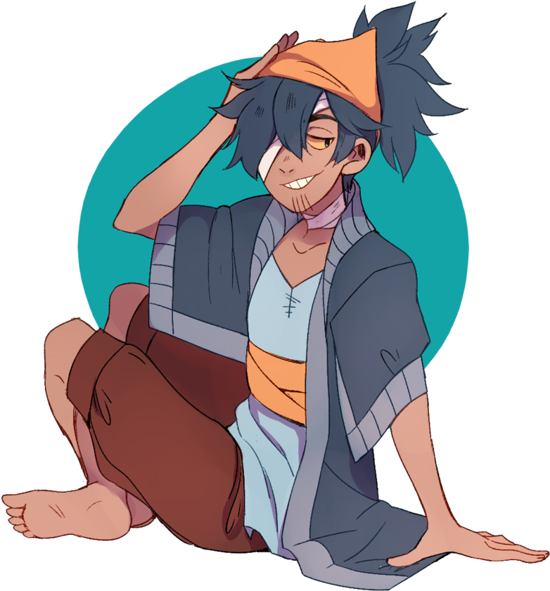 Homeless Fisherman By Steamed-bun - Bun (800x900)