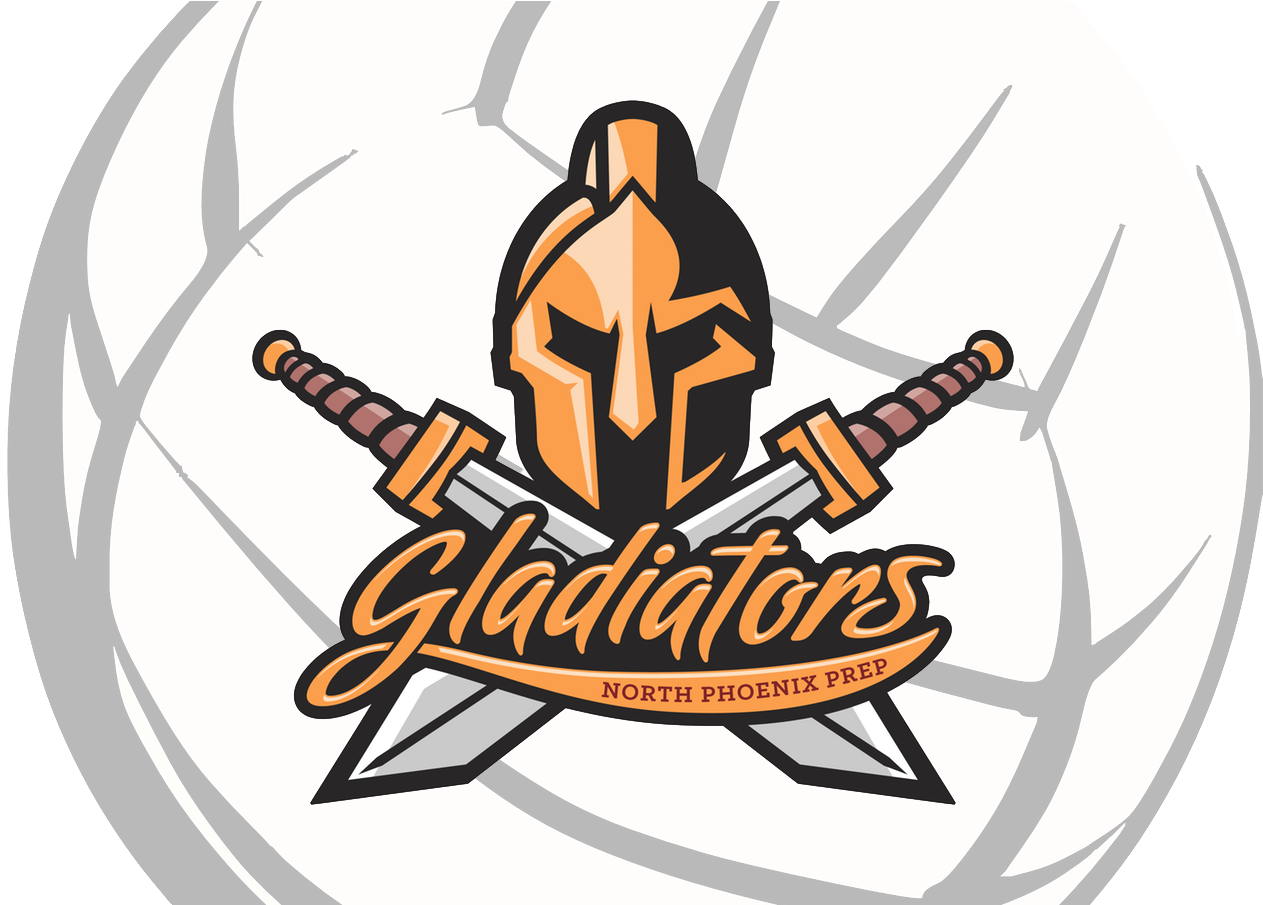 Gladiators North Phoenix Prep - Volleyball (2366x904)