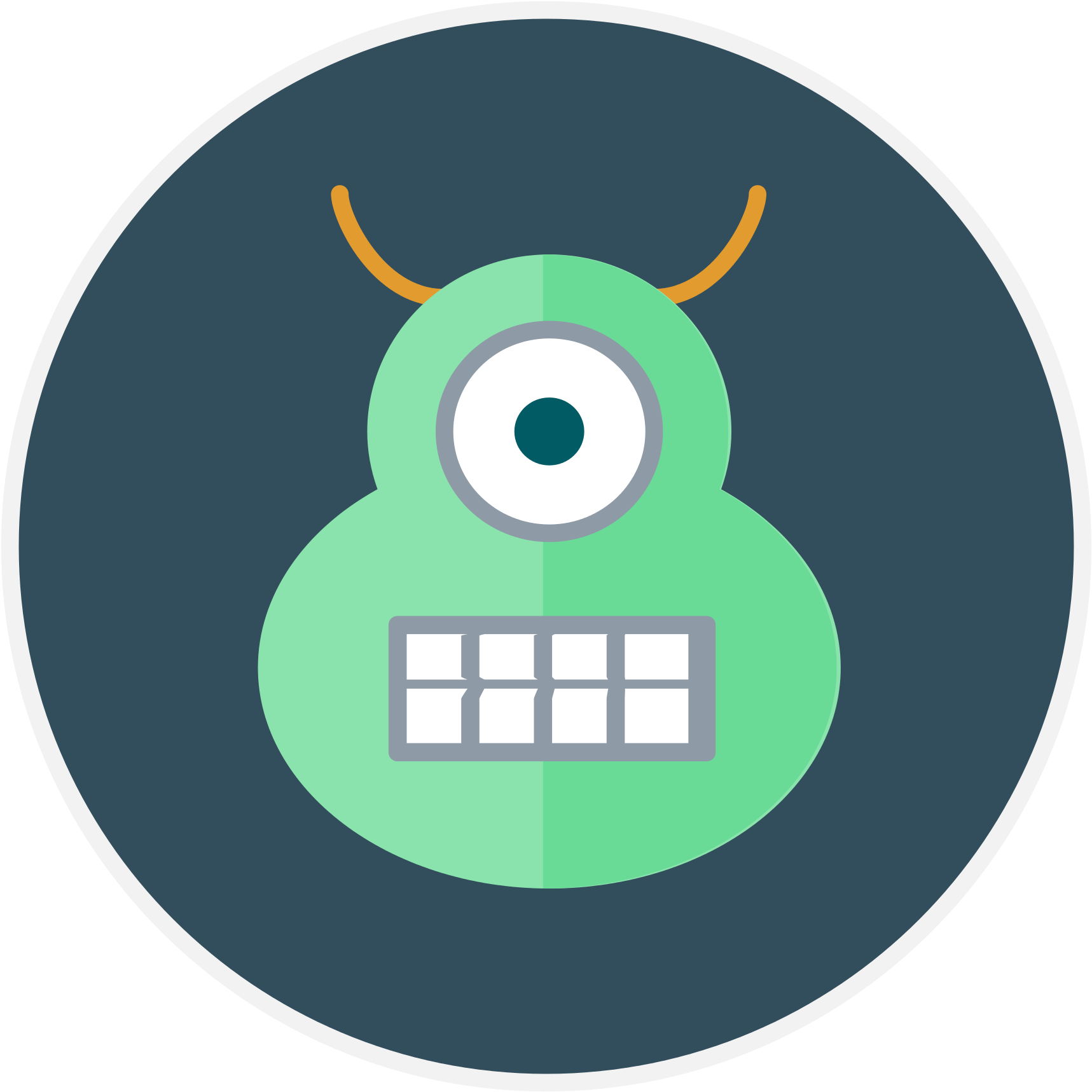 Halloween Monster Cliparts 24, Buy Clip Art - Human Papillomavirus (2000x2000)