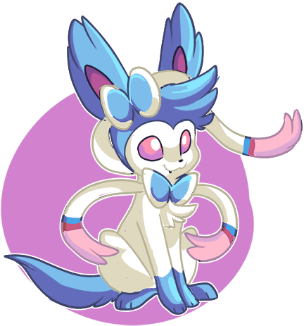 Male Trainer - Cute Shiny Sylveon Pokemon (500x526)