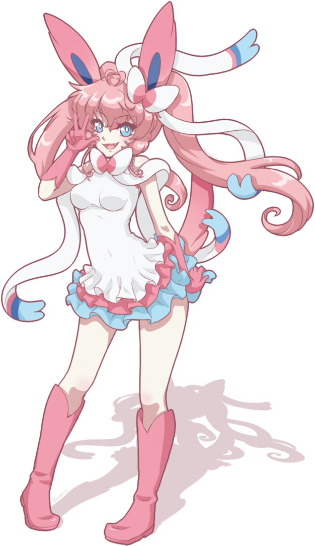 Aeri By Suika-x - Sylveon Gijinka (728x1096)