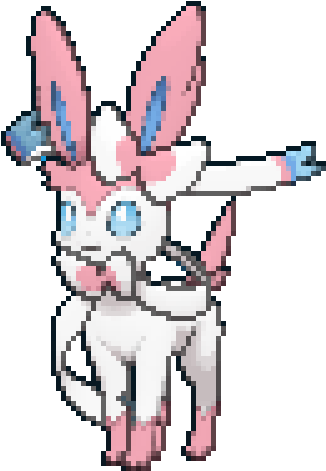 Sylveon - Sylveon Sprite Gif (600x600)