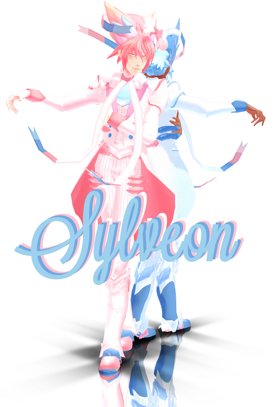 Desertdraggon Sylveon Knight ~ Download ~ By Desertdraggon - Mmd Shawl (900x1440)