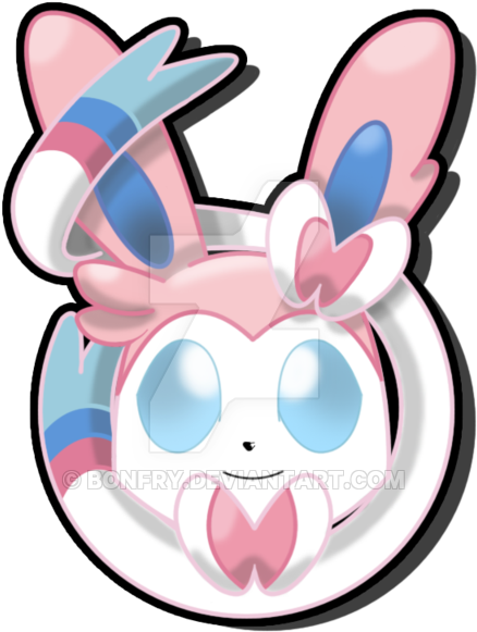 Sylveon Logo By Bonfry On Deviantart - Sylveon (600x600)