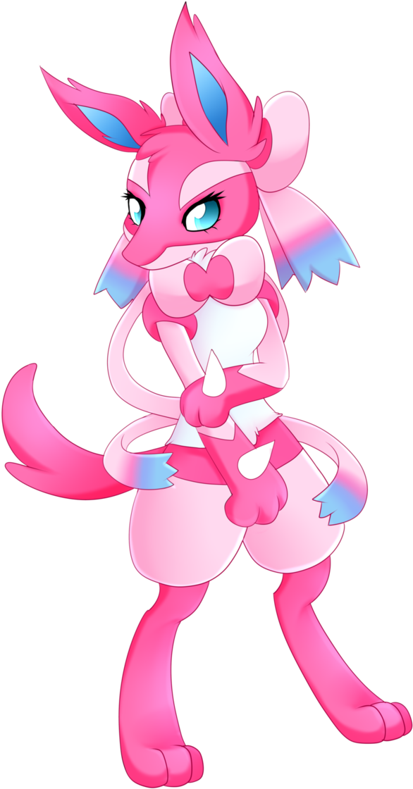 Pokefusion Lucario X Sylveon By Scarlet Spectrum-d8xqnn0 - Pokemon Lucario And Sylveon (681x1174)