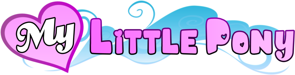New My Little Pony Logo By Mysterymelt - Little Pony Logo Png (1024x304)