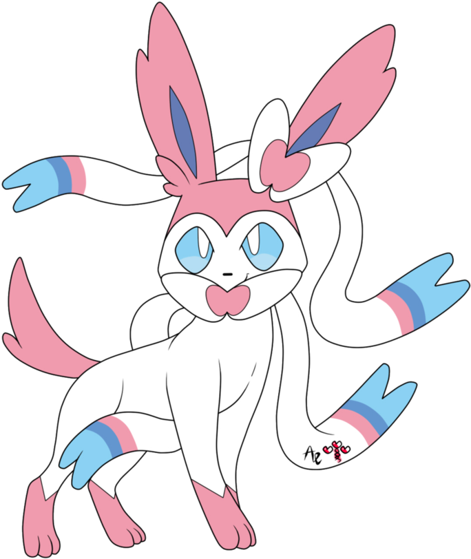 New 6th Generation Evolution Of Eevee - Sylveon (853x937)