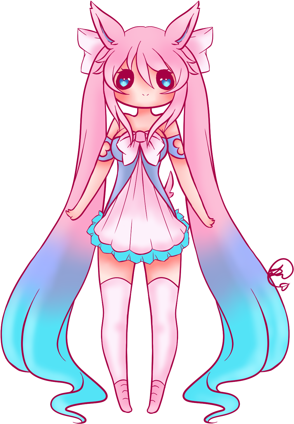 Eeveelutions Sylveon Human Download Eeveelutions Sylveon - Sylveon (1025x1480)