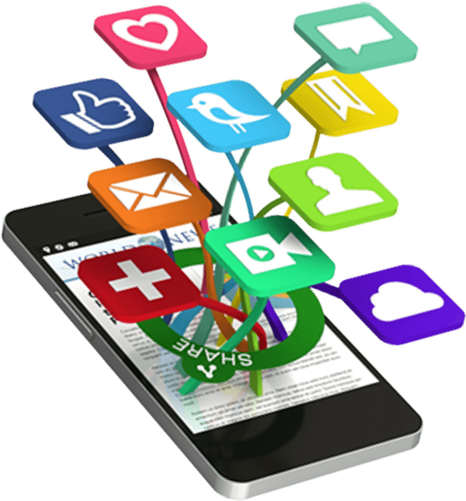Contact Us - Phone Social Media Png (941x1024)