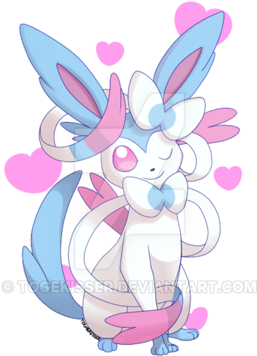 Sylveon By Togekisser Shiny Sylveon - Eeveelution Sylveon (400x560)