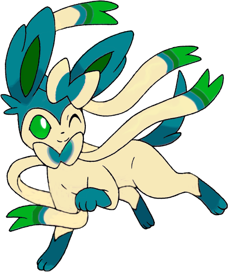 ✫ Irregular Genetic [eevee And Eeveelutions Club] ✬ - Pokemon Shiny Sylveon And Sylveon (470x560)