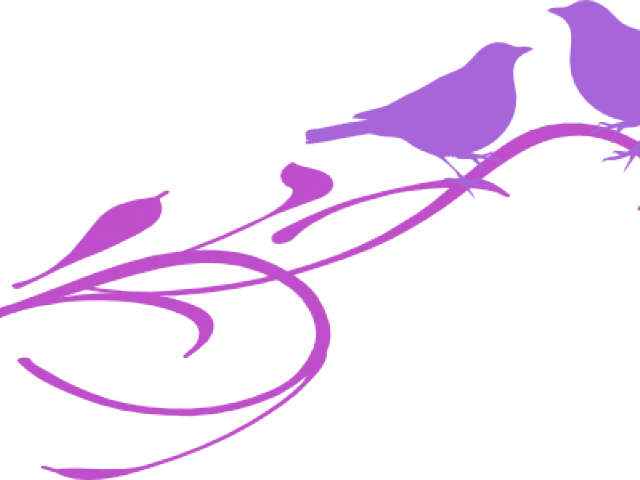 Birds Wedding Cliparts - Swirl Clip Art (640x480)