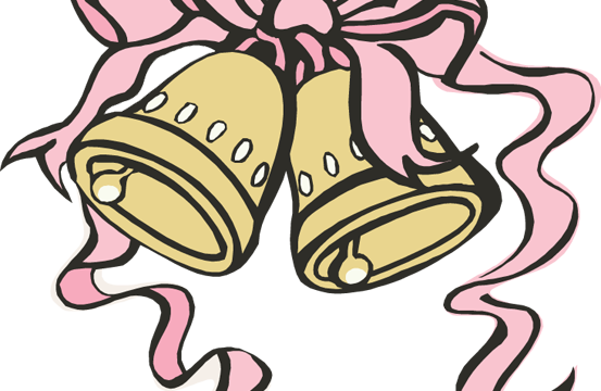 Wedding Bells - Clip Art (553x360)