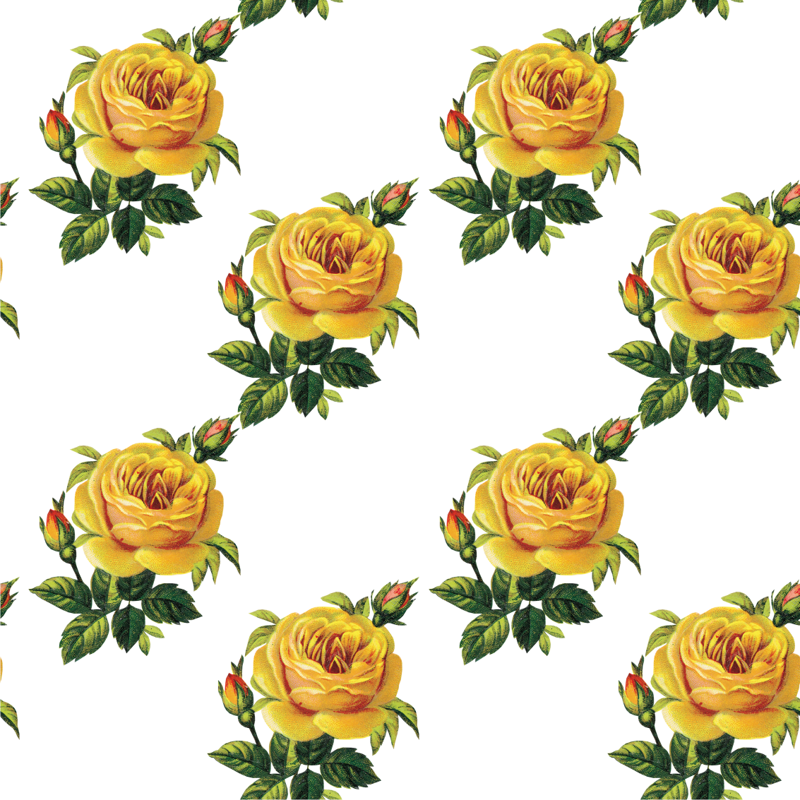 Flower Bouquet Garden Roses Floral Design Cut Flowers - Vintage Yellow Floral Png (1133x1133)
