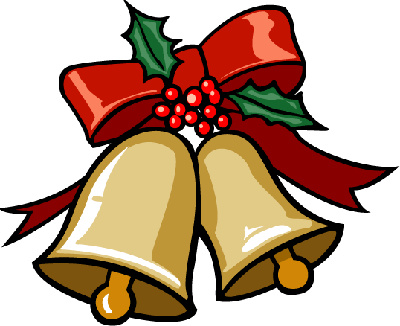 Bell Clipart Golden Wedding - Jingle Bell Clipart (400x326)