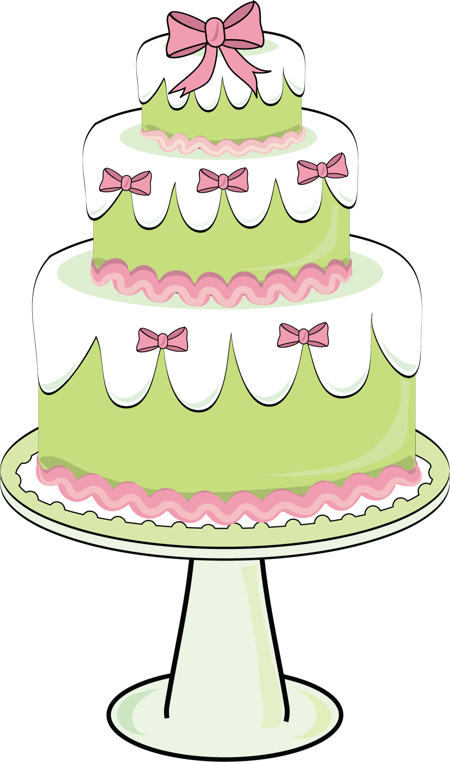 Wedding Cake Clip Art Free - Clip Art (908x1538)