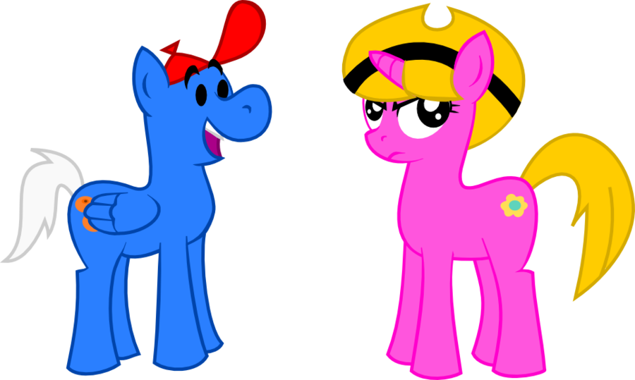 Billy And Mandy My Little Pony By Loveless-nights - Cartoon (900x539)