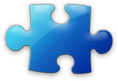 Blue Puzzle Icon Image - Blue Puzzle Piece Png (420x420)