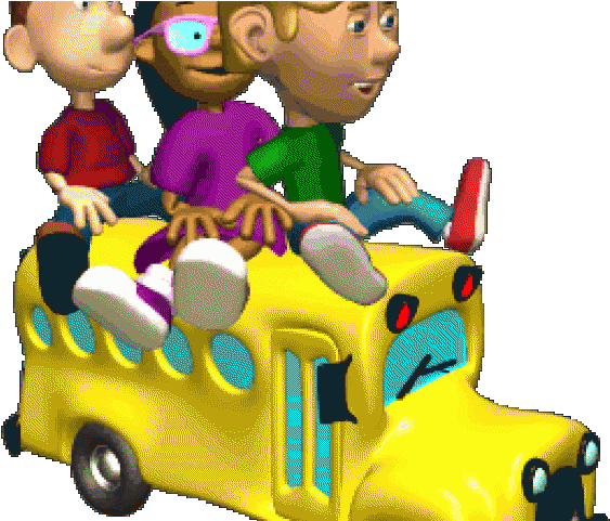 Secretary Clipart School Registrar - School Bus Animation (640x480)