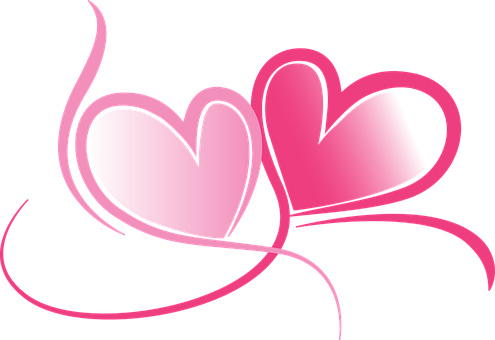Hearts Love Drawing Wedding Spouses Marria - Png Clipart For Wedding (495x340)