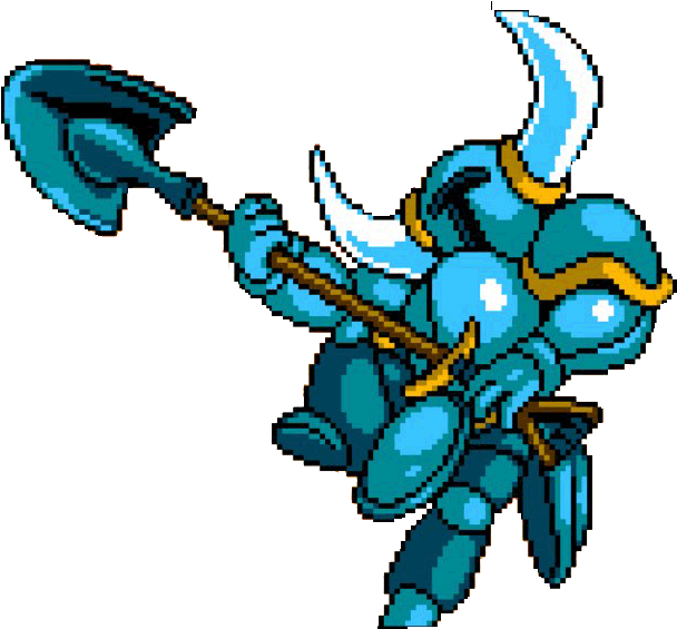 Shovel Knight Portrait During Dialogue Shovel Knight - Interpersonal Relationship (641x574)