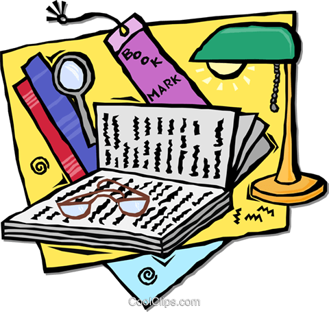 Books And Reading Material Royalty Free Vector Clip - Books And Reading Material Royalty Free Vector Clip (480x455)