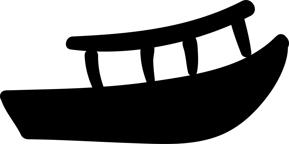 Canoe Or Boat Filled Silhouette Comments - Canoe Or Boat Filled Silhouette Comments (980x490)
